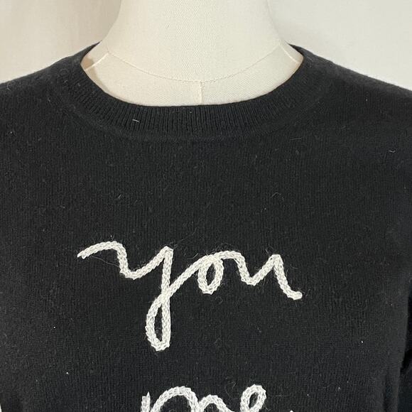 Banana Republic Womens Merino Wool Crewneck Sweater Capsule Luxe Black Small - Picture 4 of 9